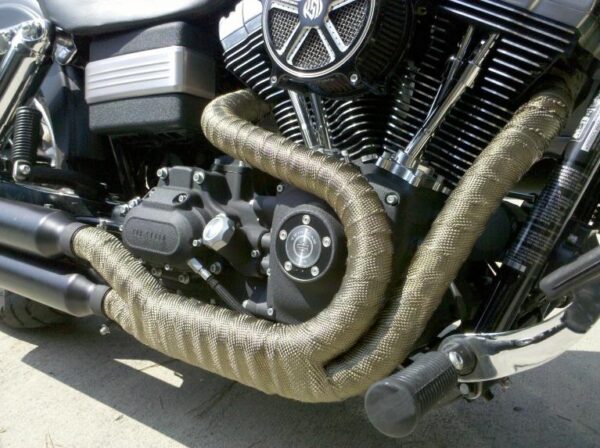 Kool Wrap Titanium Exhaust Wrap Harley
