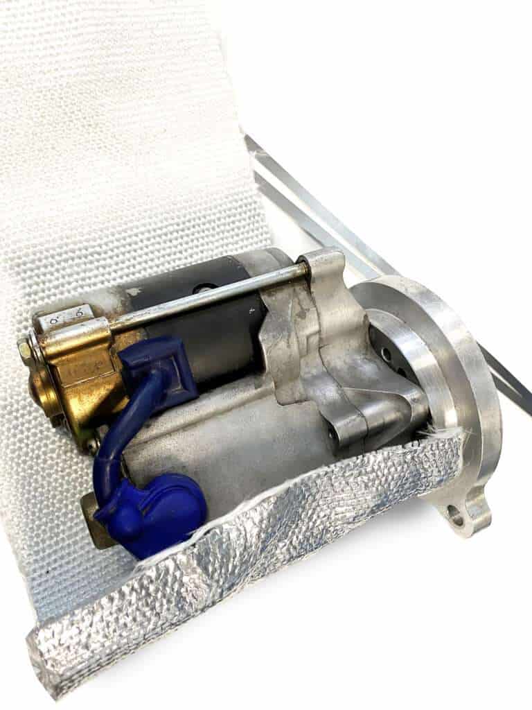 Shield Instant Engine Start Kool Wrap Starter Motor Shield Kit, 55cm x 18cm, 2 stainless ties ...