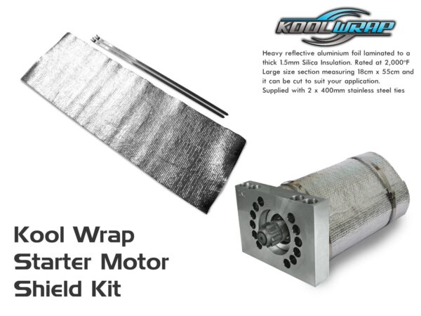 Kool Wrap starter motor shield kit v2