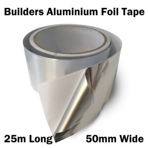 Aluminium Foil Tape 25m x 50mm x 30 3