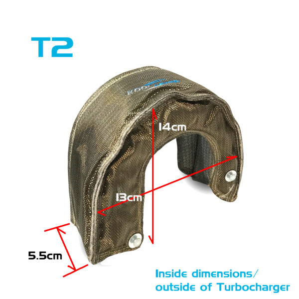 Kool Wrap Turbo dimensions Titanium T2