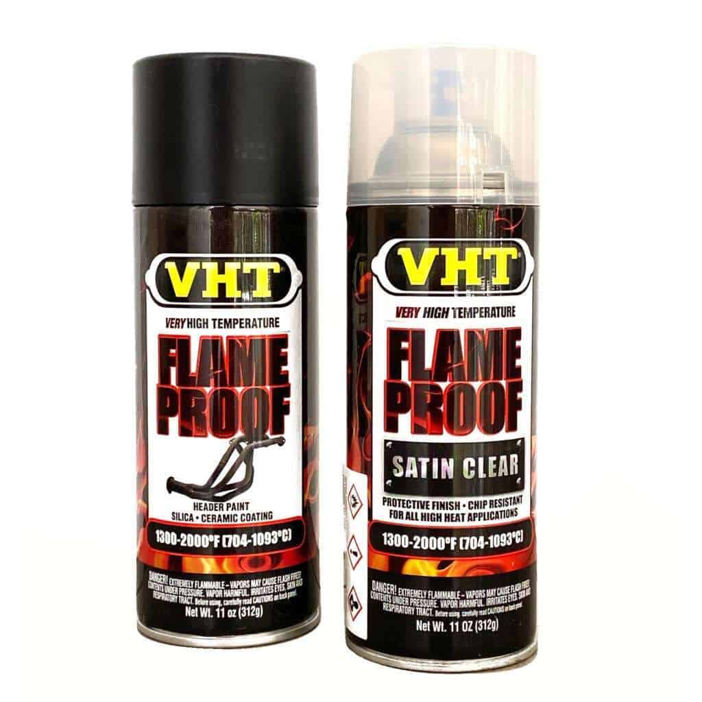 Fire Flame Proof Exhaust Spray Paint Clear Silica Ceramic High ...
