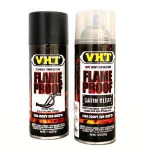 Fire flame proof exhaust paint