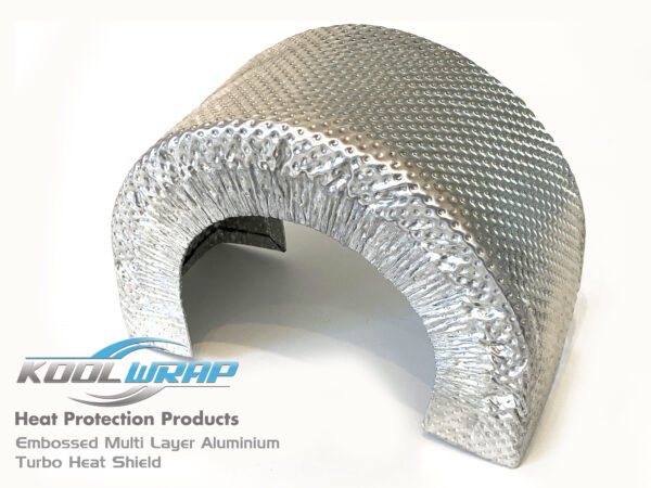 Kool Wrap Embossed Aluminium Turbo Heat Shield v2
