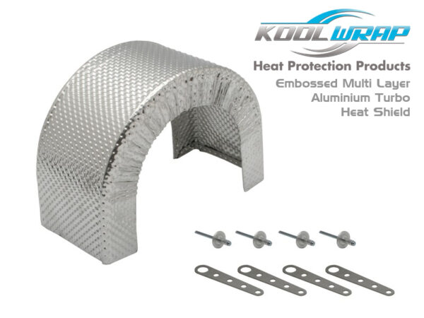 Kool Wrap Embossed Aluminium Turbo Heat Shield