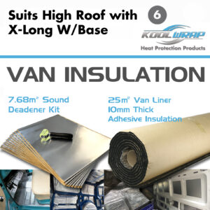 Kool Wrap Sound Deadener v3 6 Van High Roof X-Long copy