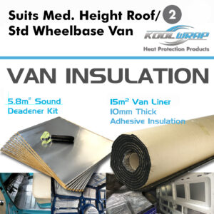 Kool Wrap Sound Deadener v4 2 Van Med Roof Std Wheel Base sml